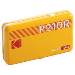 Portable Photo Printer KODAK Mini 2 Retro P210R - Credit card size