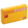 Tragbarer Fotodrucker KODAK Mini 2 Retro P210R - Kreditkartenformat
