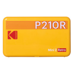 Portable Photo Printer KODAK Mini 2 Retro P210R - Credit card size