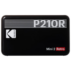 Tragbarer Fotodrucker KODAK Mini 2 Retro P210R - Kreditkartenformat