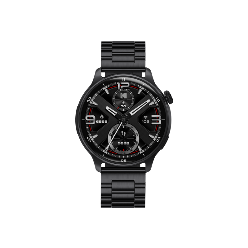 Kodak SW-7220 Bluetooth Smartwatch - 1.43” HD Display, Health & Fitness Tracking