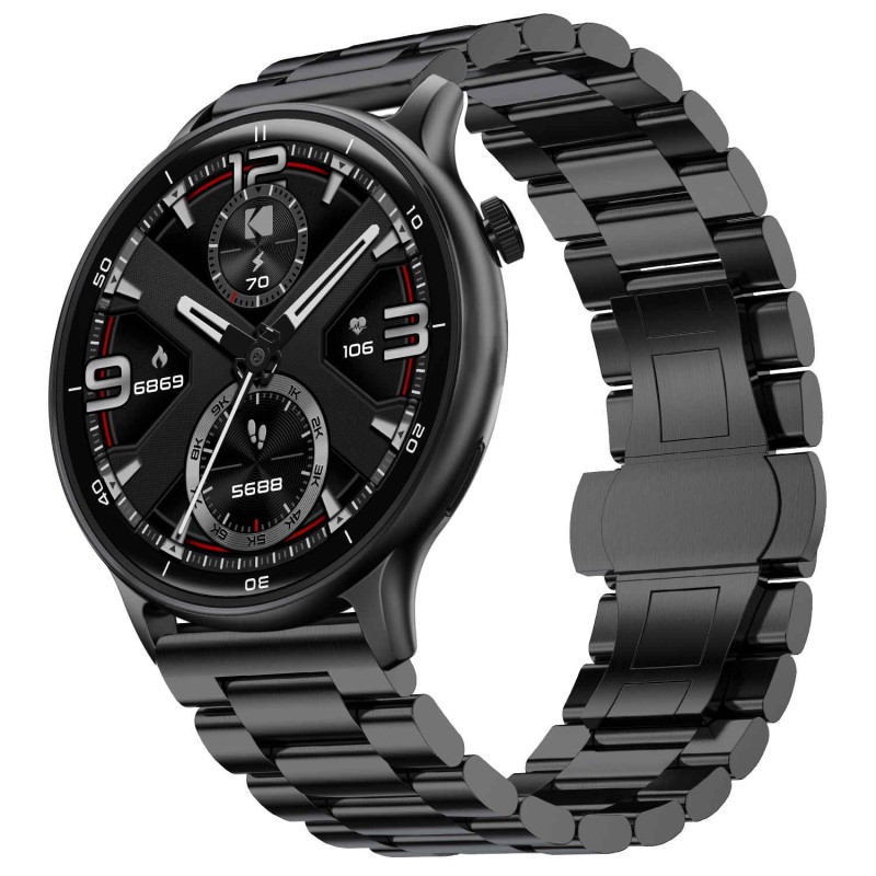 Kodak SW-7220 Bluetooth Smartwatch - 1.43” HD Display, Health & Fitness Tracking