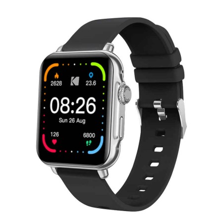 Kodak SW-7226 Bluetooth-Smartwatch – 1,8-Zoll-HD-Display, Gesundheits- und Sport-Tracking