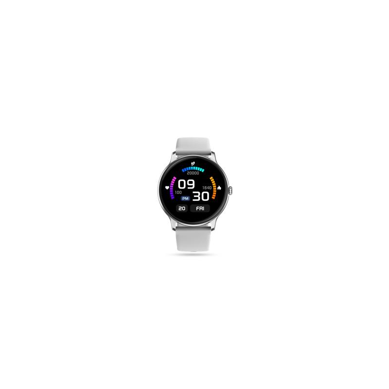 Reloj inteligente Kodak SW-7227 con Bluetooth: pantalla HD de 1,38 pulgadas, seguimiento de la salud y el deporte