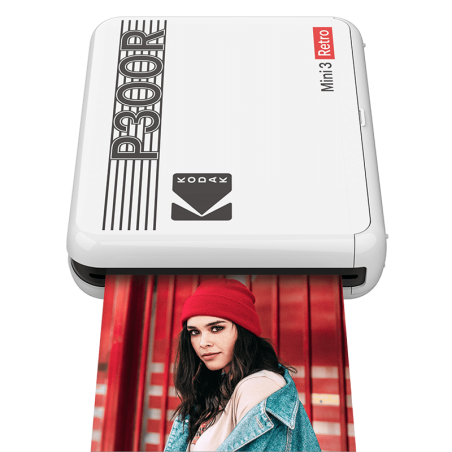 Portable Photo Printer Mini 3 Retro P300R - Square Format