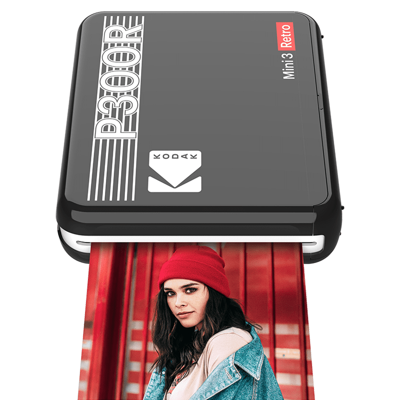 Stampante fotografica portatile KODAK Mini 3 Retro P300R - Formato quadrato