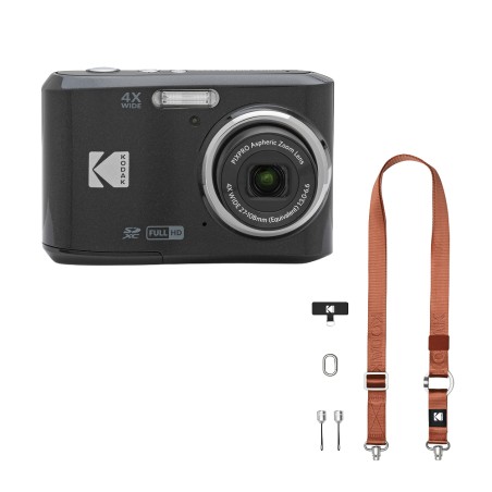 Kodak Pixpro FZ45 Black Bundle + Orange Multi-Purpose Strap