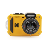 Pack de cámara compacta Kodak PixPro WPZ2 amarilla + tarjeta SD de 16 GB - Resistente al agua hasta 15 m