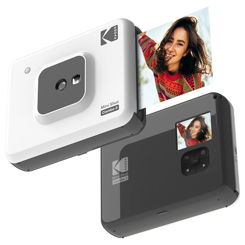 Fotocamera istantanea KODAK Mini Shot 3 C300 - Stampa in formato quadrato
