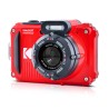 Pack de cámara compacta Kodak PixPro WPZ2 roja + tarjeta SD de 16 GB - Resistente al agua hasta 15 m