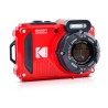 Pack Compact Camera Kodak PixPro WPZ2 Rouge + Carte SD 16Go - Waterproof 15m