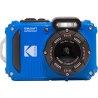 Pack de cámara compacta Kodak PixPro WPZ2 azul + tarjeta SD de 16 GB - Resistente al agua hasta 15 m