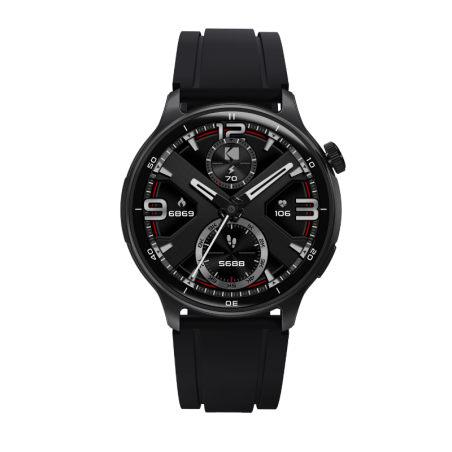 Kodak SW-7220 Montre Connectée Bluetooth - Écran HD 1.43”, Suivi Santé & Sport