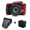 Bridgekamera Kodak PixPro AZ425 Pack - 2 Batterien