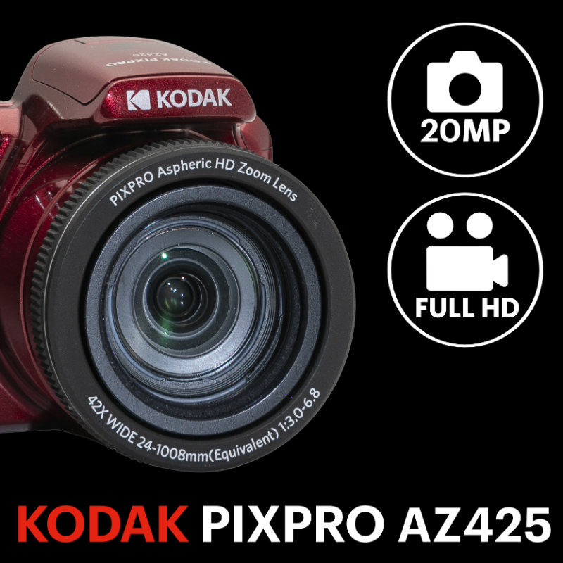 Appareil photo bridge Pack Kodak PixPro AZ425 - 2 batteries