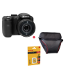 copy of Kodak AZ255 Weißes Bridge-Kamera-Set: 25-fach optischer Zoom + Tasche + 32 GB SD-Karte