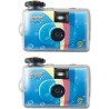 2-Pack - Realishot Splash - Waterproof Disposable Camera – 27 Color Photos