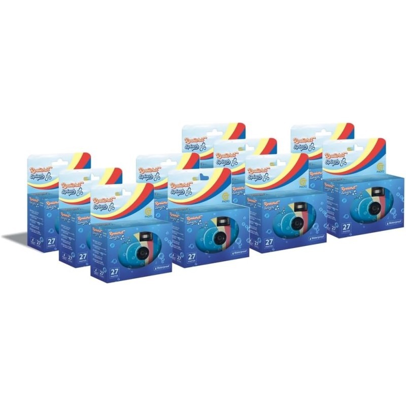 copy of 2er-Pack – Realishot Splash – Wasserdichte Einwegkamera – 27 Farbfotos
