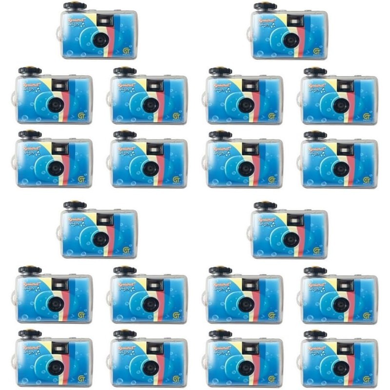 Confezione da 20 Fotocamere Monouso Impermeabili Realishot Splash - 27 Foto a Colori