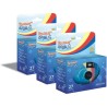 Confezione da 3 - Realishot Splash - Fotocamera usa e getta impermeabile – 27 foto a colori