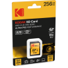 Carte Mémoire SD 256Go Kodak UHS-II U3 V90 Ultra Pro
