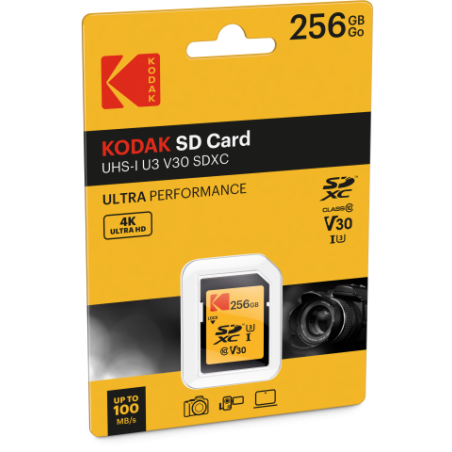 copy of Kodak 256GB SD-Karte UHS-I U3 V30 Ultra Performance