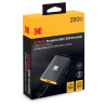 Kodak X210S Ultra Pro Performance Tragbares SSD-Laufwerk – 250GB, 512GB, 1TB