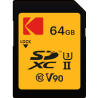 Kodak 64 GB, 128GB & 256GB SD Karte UHS-II U3 V90 Ultra Pro
