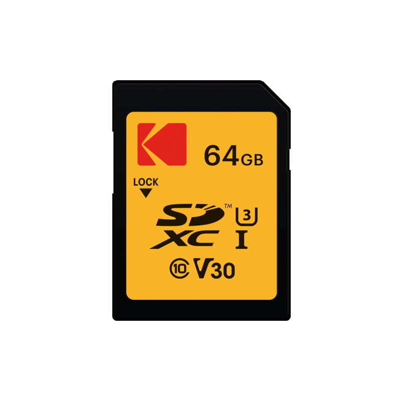 Carte Mémoire SD 256Go Kodak UHS-II U3 V30 ULTRA PERFORMANCE