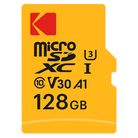 Carte Mémoire microSD Kodak UHS-I U3 V30 ULTRA PERFORMANCE, 64 Go, 128 Go, 256 Go