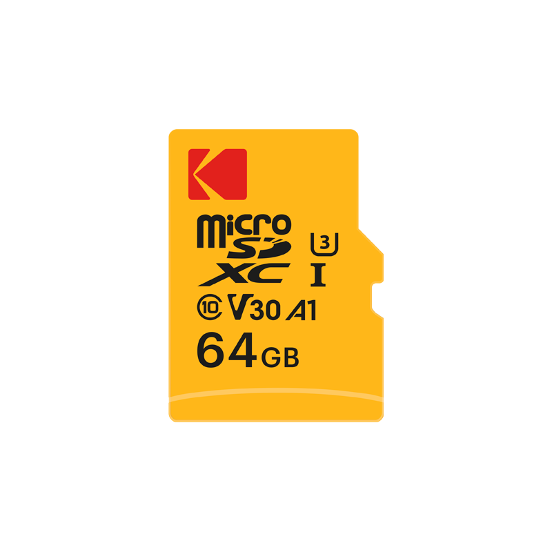 Scheda di memoria Kodak SDXC UHS-I U3 V30 Ultra da 128 GB | 4K e scatti in raffica ad alta velocità