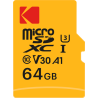 Scheda di Memoria microSD Kodak UHS-I U3 V30 ULTRA PERFORMANCE – 64GB, 128GB, 256GB