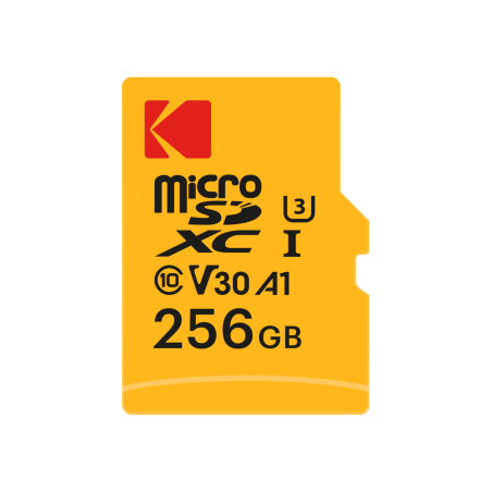 Kodak UHS-I U3 V30 ULTRA PERFORMANCE microSD Memory Card – 64GB, 128GB, 256GB