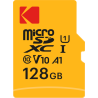 Kodak UHS-I U1 V10 Premium Performance microSD Memory Card with SD adapter – 16GB, 32GB, 64 GB, 128 GB