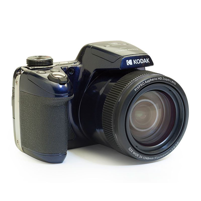 Ready-to-Use Pack – Kodak PIXPRO AZ528 Bridge Camera, 2 Batteries, 32 GB SD Card & Carrying Case