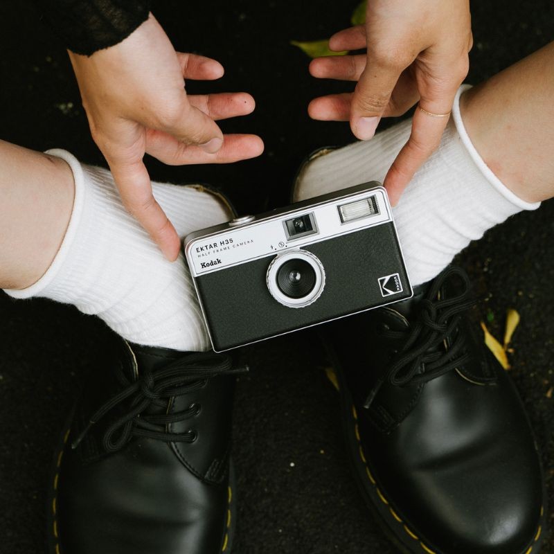 Fotocamera a pellicola Kodak Ektar H35 ricondizionata
