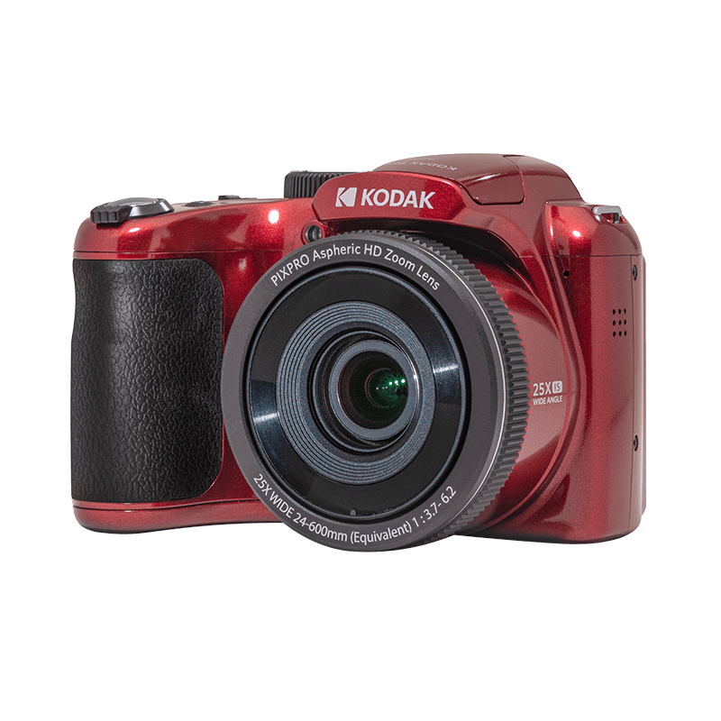 Appareil photo bridge Kodak PixPro AZ255 - Zoom Optique 25X Rouge