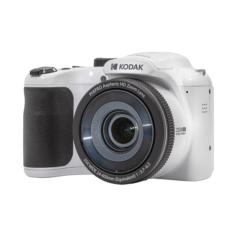 Appareil photo bridge Kodak PixPro AZ255 - Zoom Optique 25X Blanc