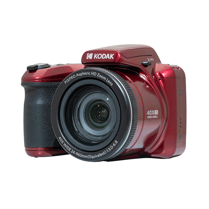 Appareil photo bridge Kodak PixPro AZ405 - Zoom Optique 40X Rouge
