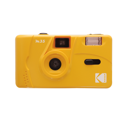 Kodak appareil photo argentique rétro Ultra F9, 35 mm, jaune sur