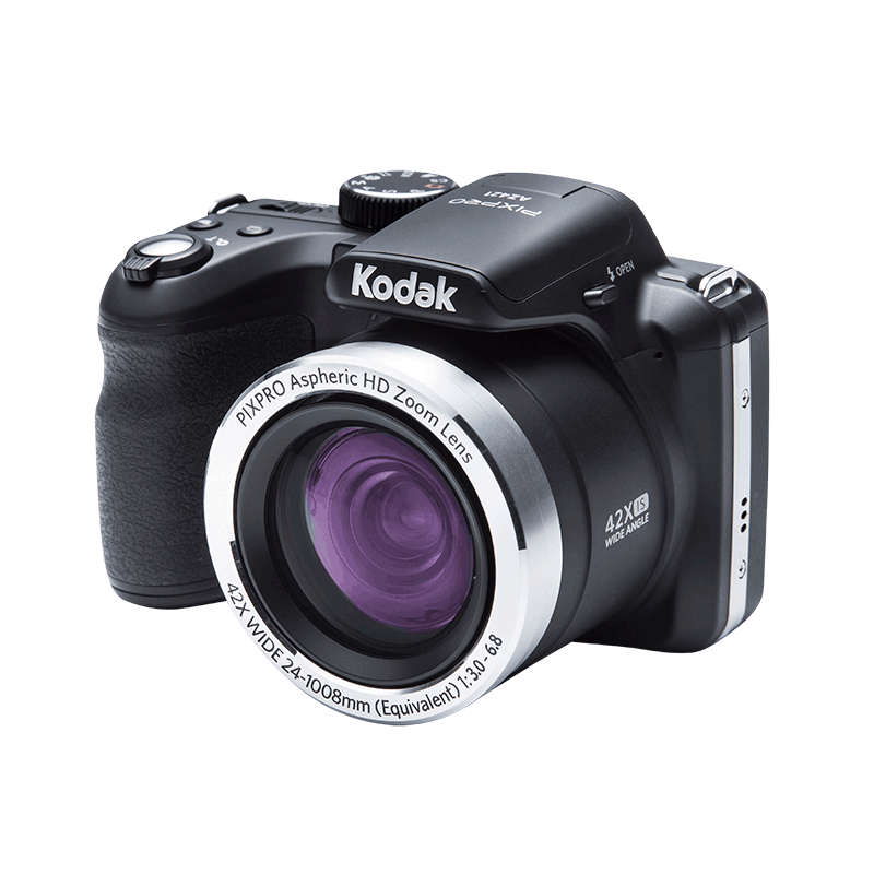 Appareil photo bridge reconditionné Kodak PixPro AZ421 - Zoom Optique 42X Noir