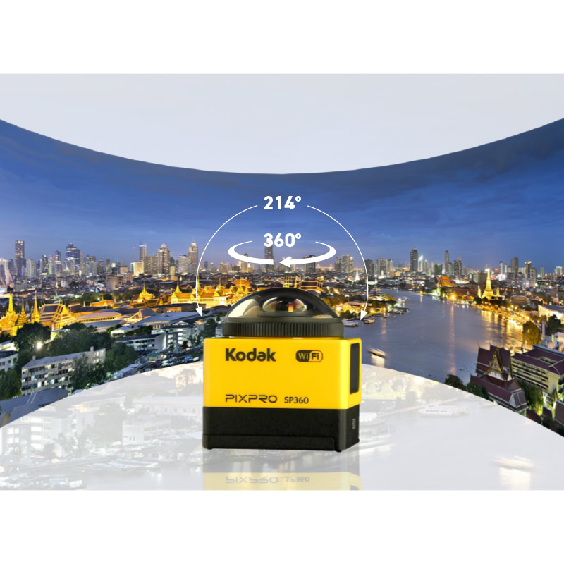 Action cam Kodak PixPro SP360 Kodak official site