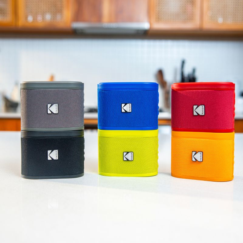 Kodak Soundbrix Bluetooth Mini Portable Coloured Speaker